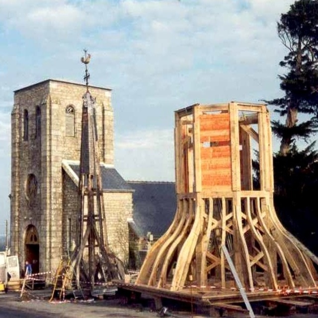 charpente clocher église